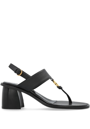Odissì 50mm leather sandals - Black