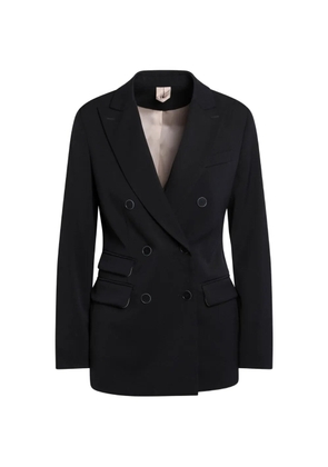 Max Mara double-breasted fitted jacket - Black