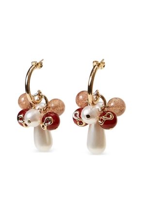 TWINSET pearl beaded earrings - Gold
