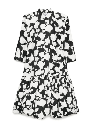 Comme Des Garçons Comme Des Garçons graphic-printed dress - Black