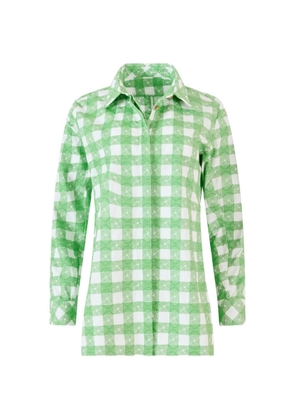 Rosie Assoulin checked shirt - Green