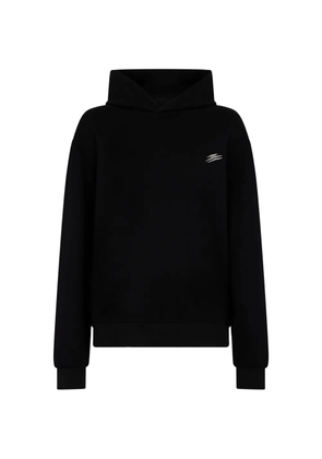 Plein Sport chrome scratch hoodie - Black