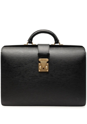 Louis Vuitton Pre-Owned 2005 Epi Serviette Fermoir business bag - Black