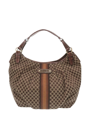 Celine Pre-Owned 2000-2025 Macadam Canvas shoulder bag - Brown