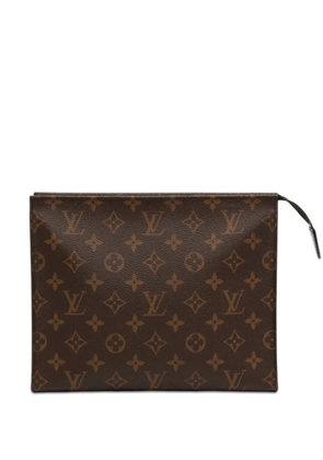 Louis Vuitton Pre-Owned 2008-2021 Monogram Toiletry Pouch 26 clutch bag - Brown