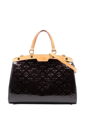 Louis Vuitton Pre-Owned 2011 Monogram Vernis Brea MM satchel - Purple
