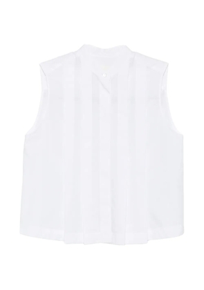 Xacus pleated shirt - White