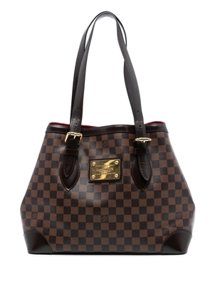 Louis Vuitton Pre-Owned 2011 Damier Ebene Hampstead MM tote bag - Brown