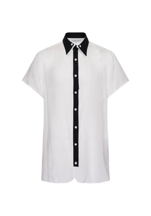 Yohji Yamamoto double-collar shirt - White