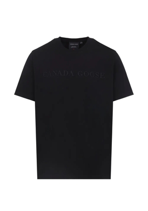 Canada Goose logo-embroidery T-shirt - Black