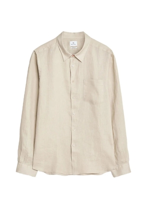PS Paul Smith button chest-pocket shirt - Neutrals
