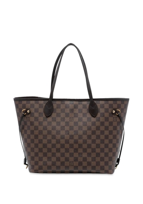 Louis Vuitton Pre-Owned 2019 Damier Ebene Neverfull MM tote bag - Brown