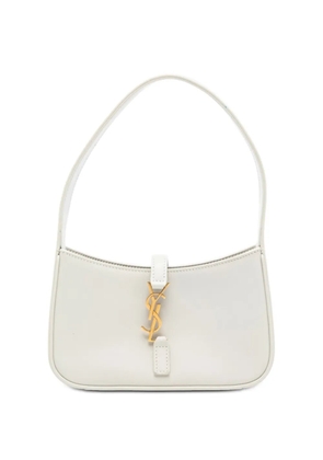 Saint Laurent Pre-Owned 2022 Mini Smooth Calfskin Le 5 a 7 shoulder bag - White