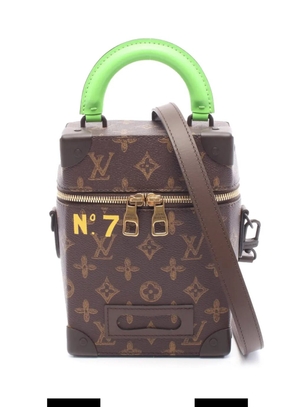 Louis Vuitton Pre-Owned 2021-2026 Monogram Vertical Box Trunk satchel - Brown