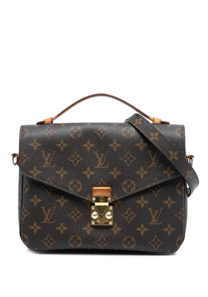 Louis Vuitton Pre-Owned 2016 Monogram Pochette Metis satchel - Brown