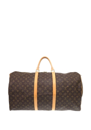 Louis Vuitton Pre-Owned 2015 Monogram Keepall 60 travel bag - Brown