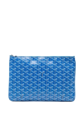 Goyard Pre-Owned 2010-2025 Goyardine Senat MM clutch bag - Blue