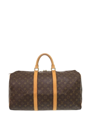 Louis Vuitton Pre-Owned 20th Century Monogram Keepall 50 travel bag - Brown