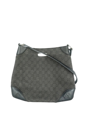 Gucci Pre-Owned 2000-2015 GG Denim shoulder bag - Black