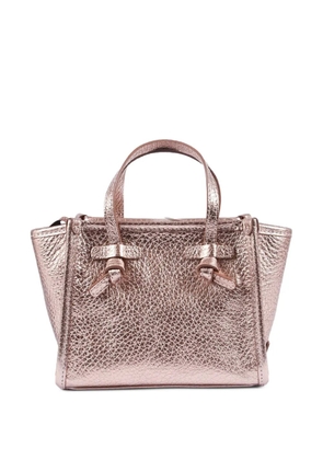 GIANNI CHIARINI knot-detail leather shoulder bag - Pink