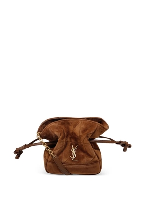 Saint Laurent mini Jamie bucket bag - Brown