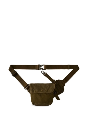 C.P. Company Panama-R logo-embroidered belt bag - Green