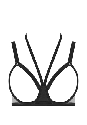 Maison Close Pure Tentation Harness bra - Black
