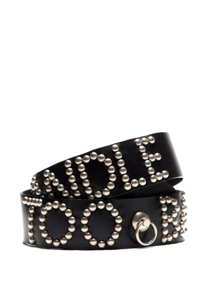 Doublet studded-embellishment belt - Black