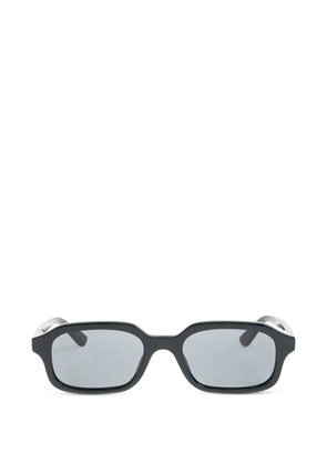 Alexander McQueen rectangle-frame sunglasses - Green