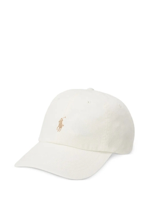 Polo Ralph Lauren logo-embroidery cap hat - Neutrals