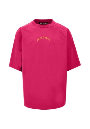 Palm Angels logo-print T-shirt - Pink