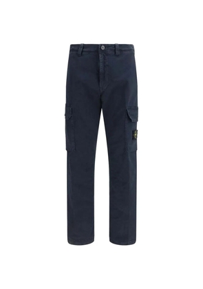 Stone Island Compass-badge cargo trousers - Blue