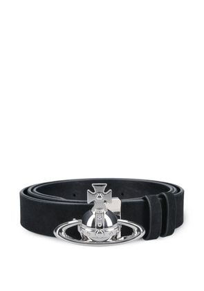 Vivienne Westwood orb-buckle belt - Black