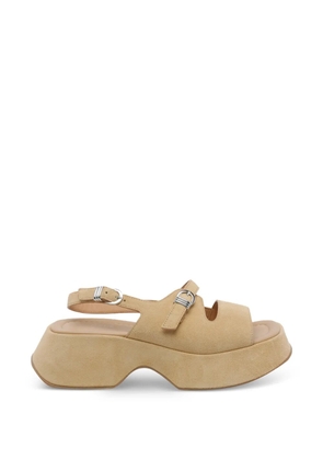 Vic Matie platform buckle sandals - Neutrals
