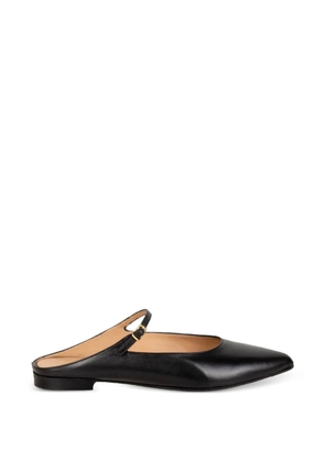 STATUS pointed-toe mules - Black