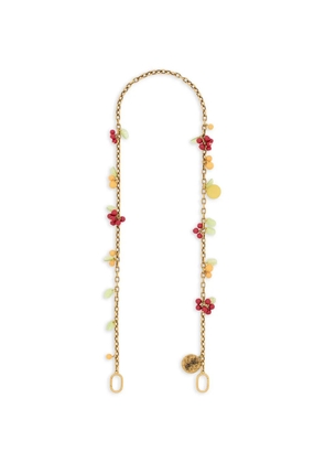 Saint Laurent embellished chains - Gold