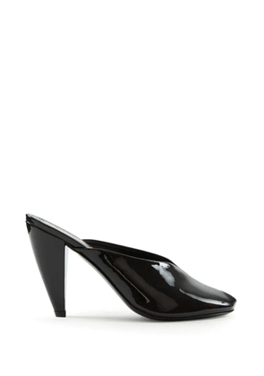Jude patent-leather sandals - Black