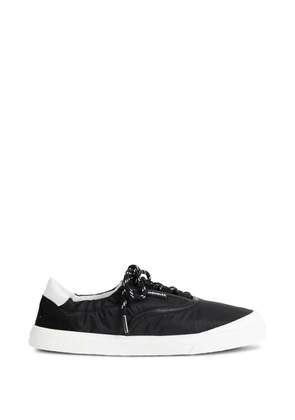Moncler leisure nylon sneakers - Black