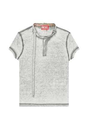 Diesel T-Eresa ribbed T-shirt - Grey