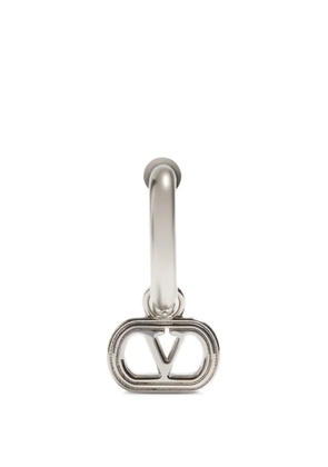 Valentino Garavani Ovalette Mono earring in metal - Silver