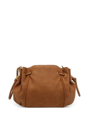 LIU JO logo shoulder bag - Brown