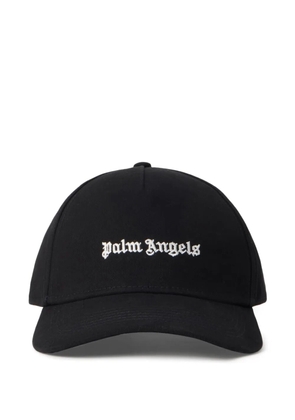 Palm Angels embroidered logo baseball hat - Black