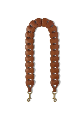 Mulberry heart leather strap - Brown