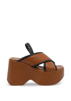 Vic Matie open-toe sandals - Brown