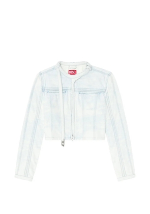 Diesel De-Saphix-Fsi zip denim jacket - Blue