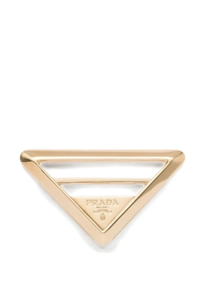 Prada metal scarf ring - Gold