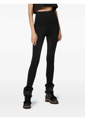 Philipp Plein two-tone high-waisted leggings - Black