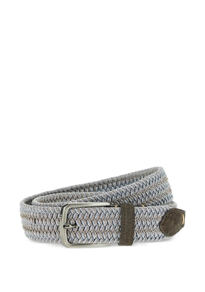 Paul & Shark elastic braided belt - Blue