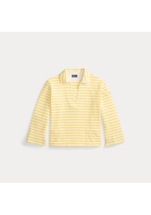 Striped Split-Placket Mariner T-Shirt