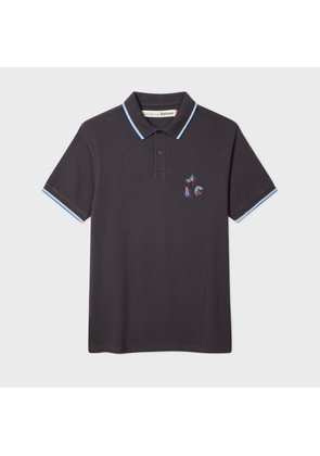 Paul Smith Loves Barbour Paul Smith loves Barbour - Dark Navy Lure Polo Shirt Blue